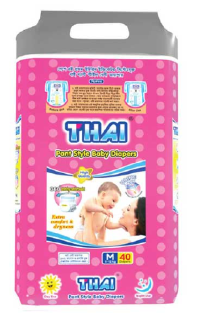 Thai Pampers L 40pcs